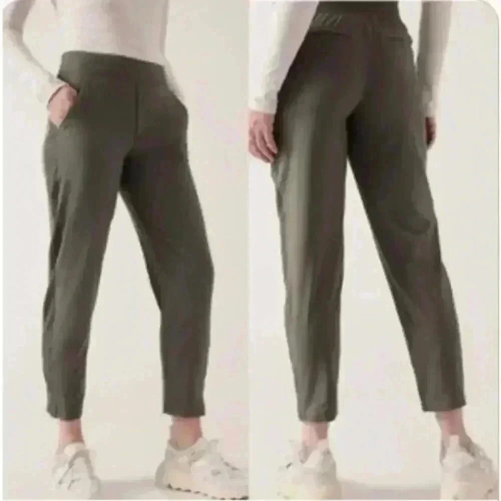 Athleta Brooklyn Ankle Pant Size 0 Mountain Olive